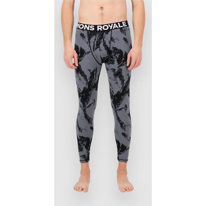 Mons Royale Merino Cascade Flex Legging Thermo Broek patroon
