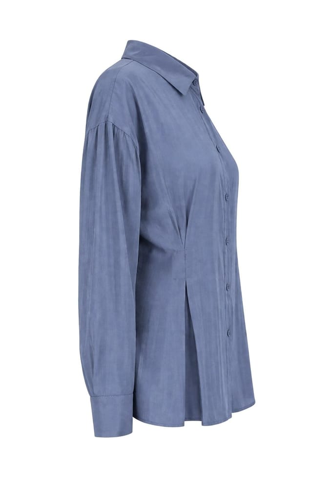 Getailleerde Textuur Knopshirt