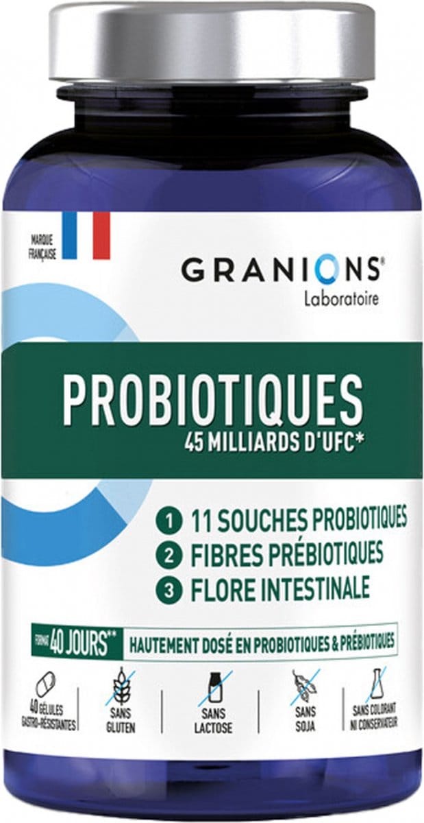 Granions biotica supplement 45 Miljard CFU 40 Capsules