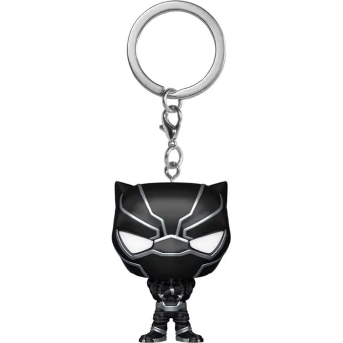 Funko Pocket Keychain! Marvel - Black Panther Keychain (New Classics)