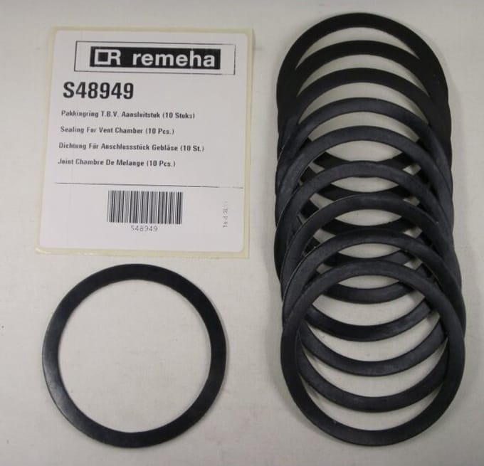 Remeha pakking tbv aansluitset (10 stuks) S48949