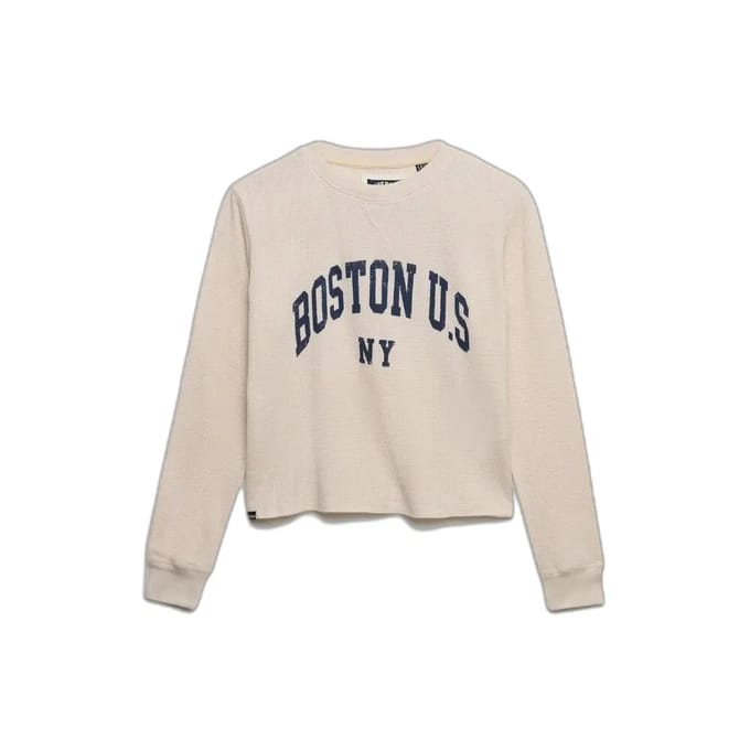 Superdry - Athletic Essential Graphic Longsleeve - Dames - Lange mouwen shirts