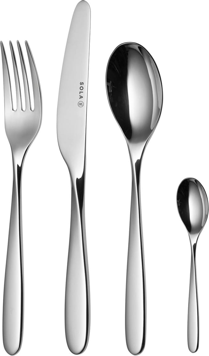 Sola Twist Bestekset 6 persoons - 24 delig - Edelstaal 18/10