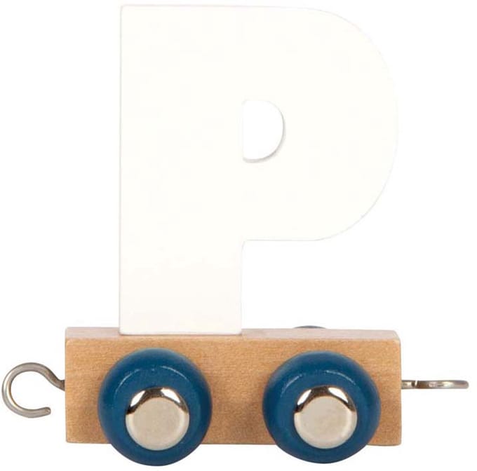 Small Foot - Wooden Letter Train Polar - P