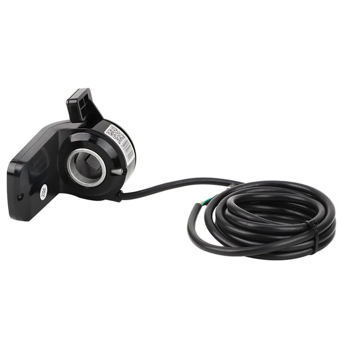 48V 350W Borstelloze Motor Controller LCD Display Duimgashendel voor Elektrische Fiets Scooter black