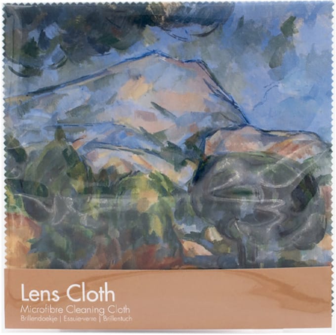 Brillendoekje Microfiber – Cézanne Montagne Sainte-Victoire – museumwebshop.com