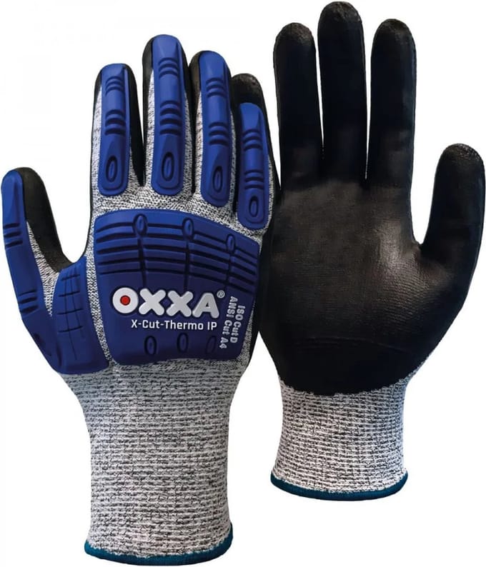 OXXA® X-Cut-Thermo Handschoen - Snijklasse D - Warmte & Grip - 11/XXL
