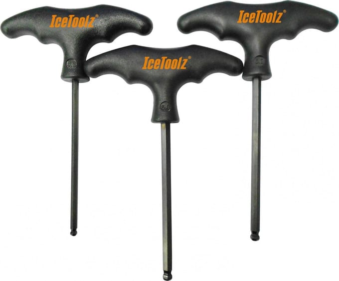 Icetoolz Inbussleutelset Ergo 4-5-6 Mm Staal Oranje 3-delig