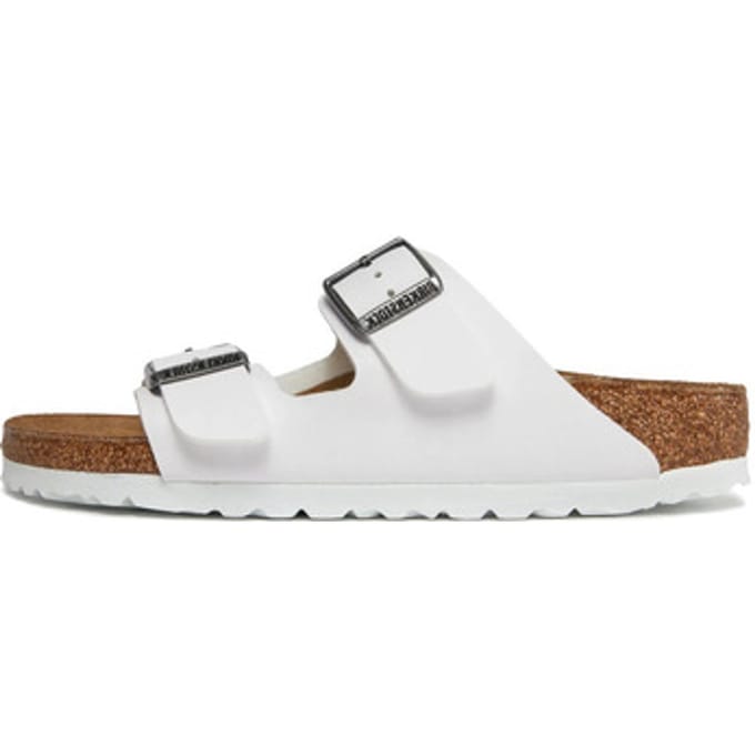 Sandalen BIRKENSTOCK Arizona Birko-Flor Narrow White