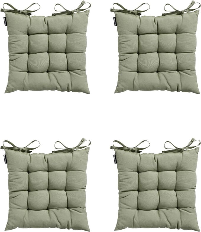 Madison - Zitkussen - Universeel - 4 stuks - 46 x 46 cm - Panama Sage