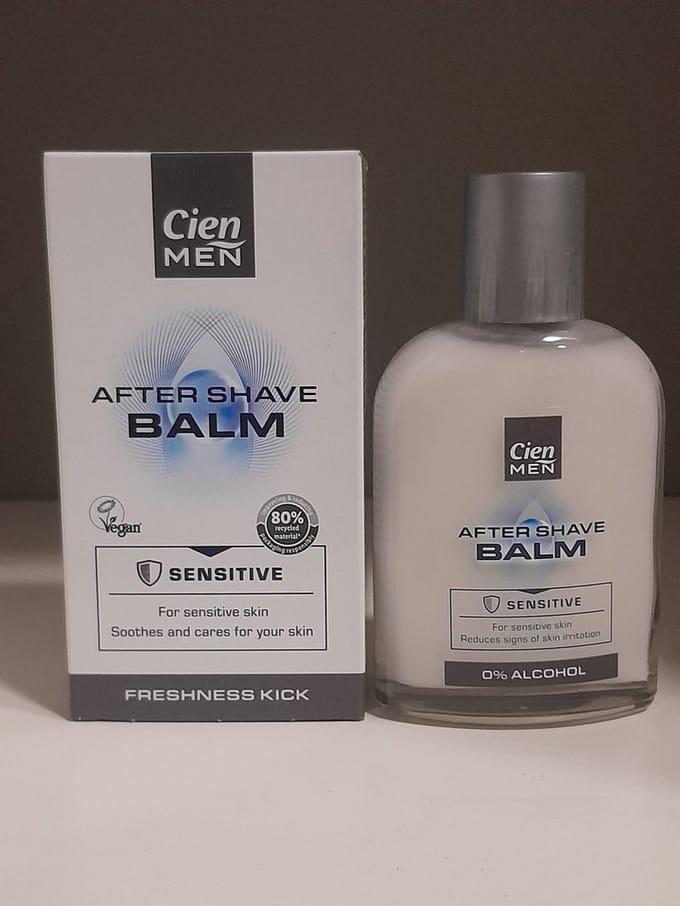 Cien Men Aftershave Balm Sensitive Freshness Kick 100ml