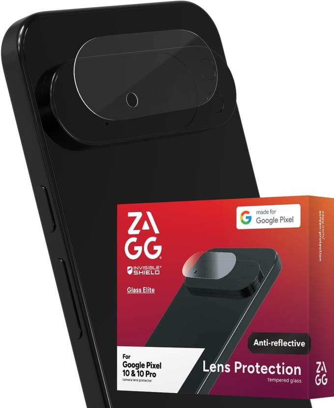 ZAGG InvisibleShield Glass Elite AR Camera Protector Geschikt voor Google Pixel 10 / 10 Pro
