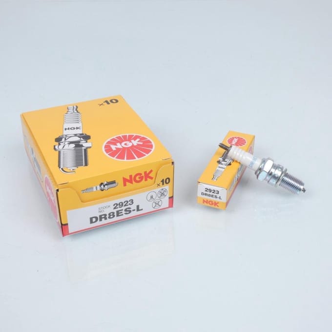 Bougie NGK voor Motor Honda 500 Gl Dc Silverwing 1982 DR8ES-L Nieuw
