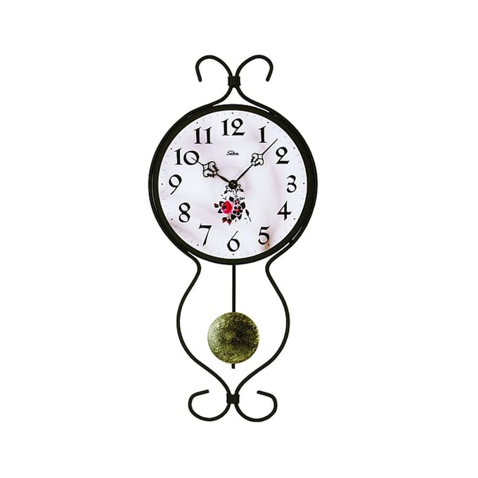 SELVA quartz slinger wandklok