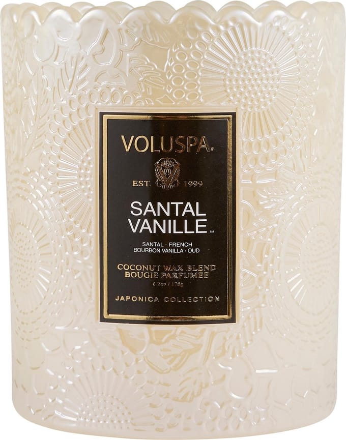 Voluspa Geurkaars Santal Vanille Classic Candle