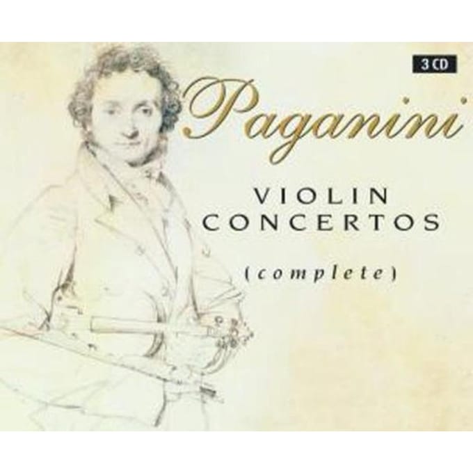 Paganinii -  Violin Concertos (Complete) - Alexandre Dubach - Klassiek - CD Box
