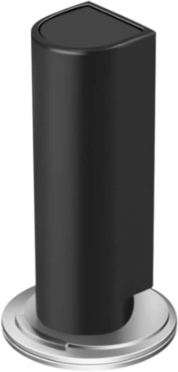 Magnetische Deurstopper - Zware Deurstopper - Deur Open Houden - Spijkervrije Montage - 50 Gram - Zwart