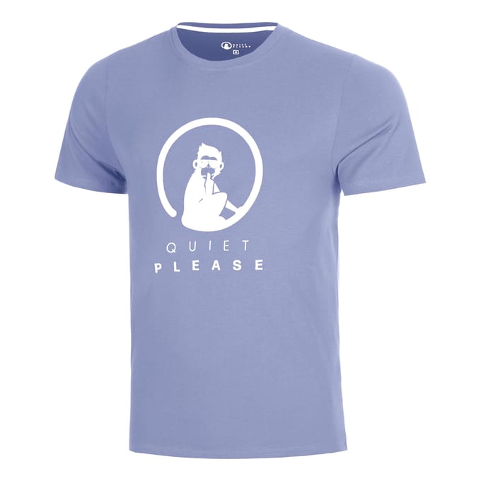 Quiet Please Glow Training T-shirt Heren