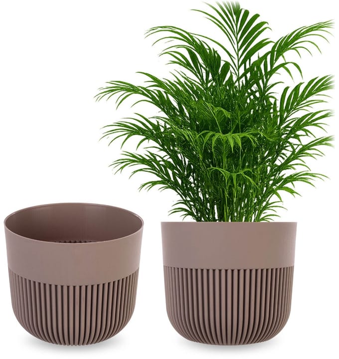 KADAX Bloempot Alia 19 mat beige <10> K16437
