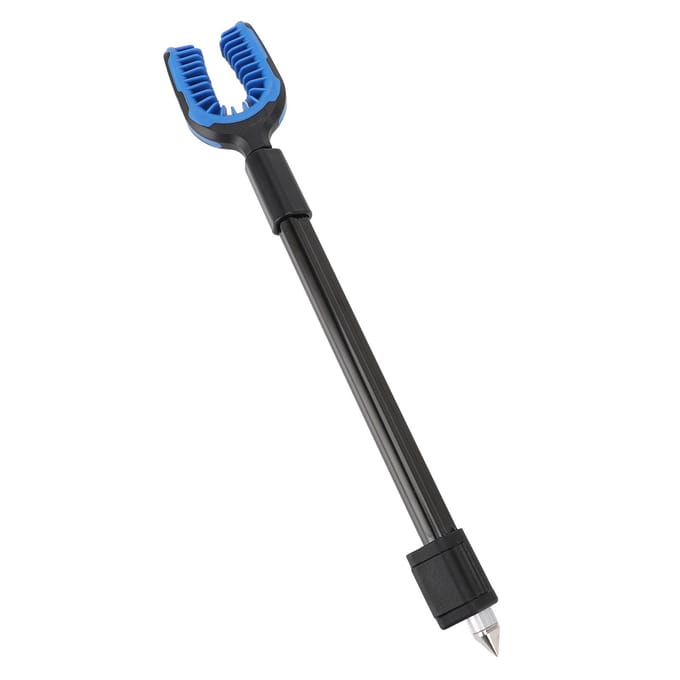Hengelsteun Houder Beugel Karperhengel Steun Gripper met Grondpen Visgerei black