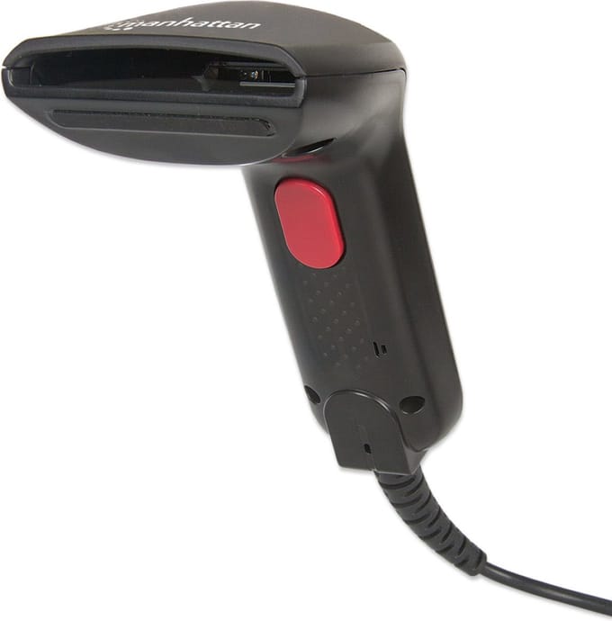 Manhattan 178488 USB-Kit Barcodescanner Kabel 1D CCD Zwart Handmatig USB