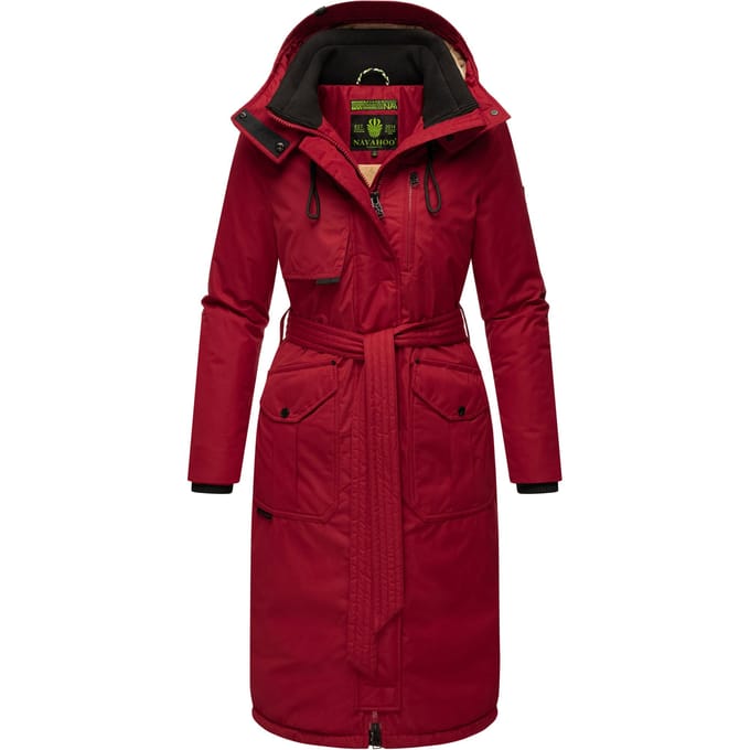 Navahoo dames winterjas Hokulanii – Lang & Licht Gewatteerd