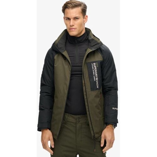 Superdry Freestyle Core Ski-jas Khaki Grootte: Xxl