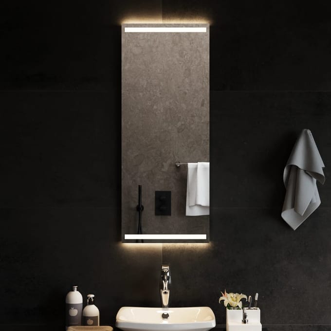vidaXL - Badkamerspiegel - LED - 40x100 - cm