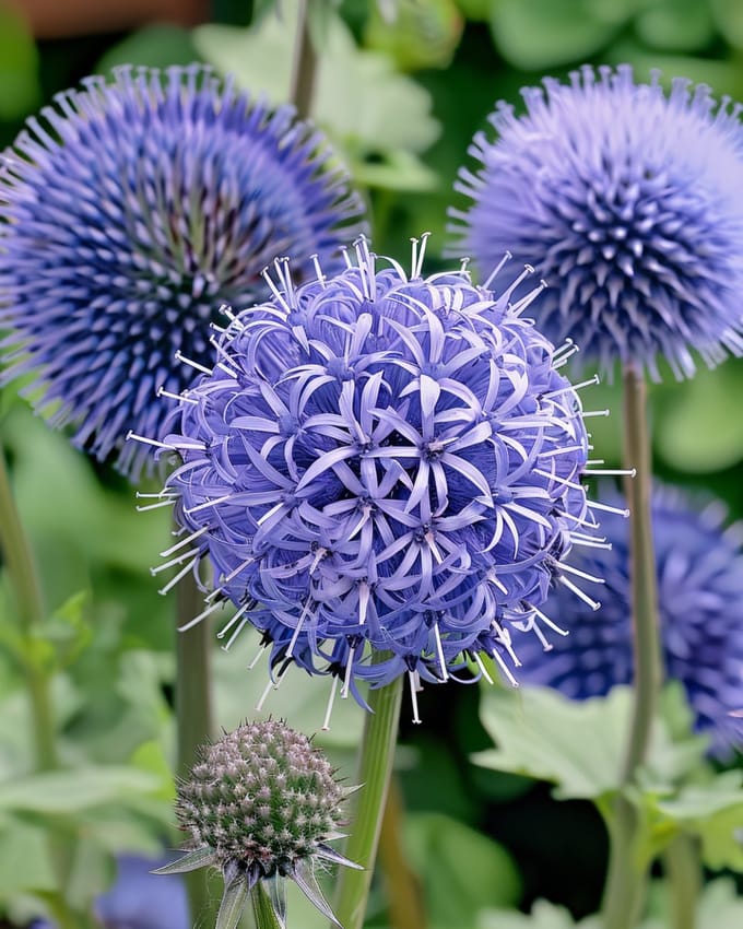 2 sets - Kogeldistel Zaden Echinops Ritro Meerjarig Blue Globe