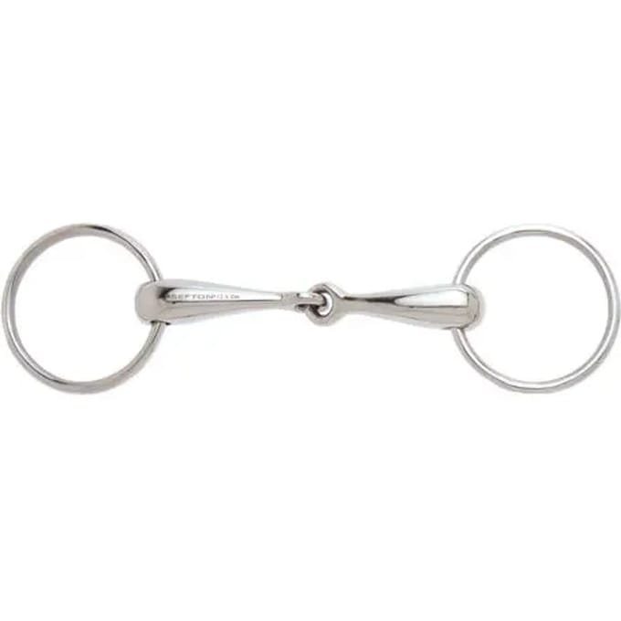 Enkel paard bit Sefton
