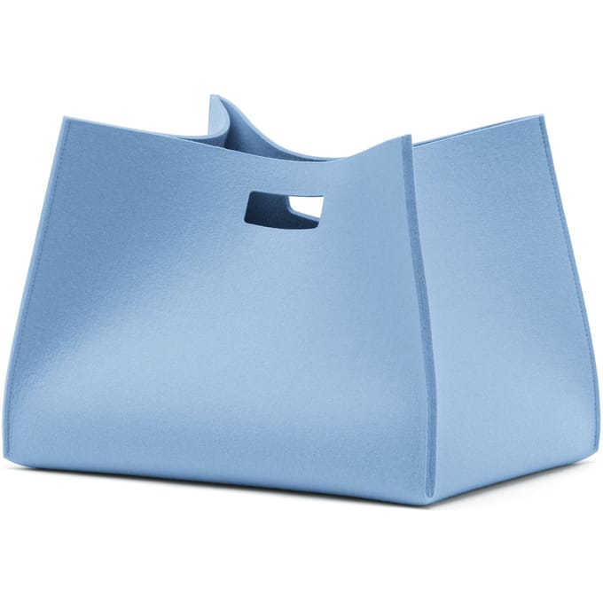 Hey-Sign Tall Box Rechthoekige Opbergmand - pastelblauw