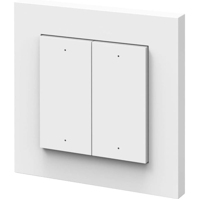 OSRAM SMART+ WiFi viervoudige wandschakelaar, accu, wit, mat
