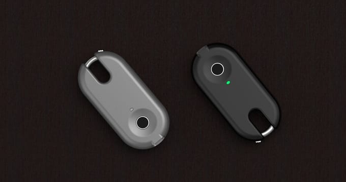 PadLock FingerPrint; GREY