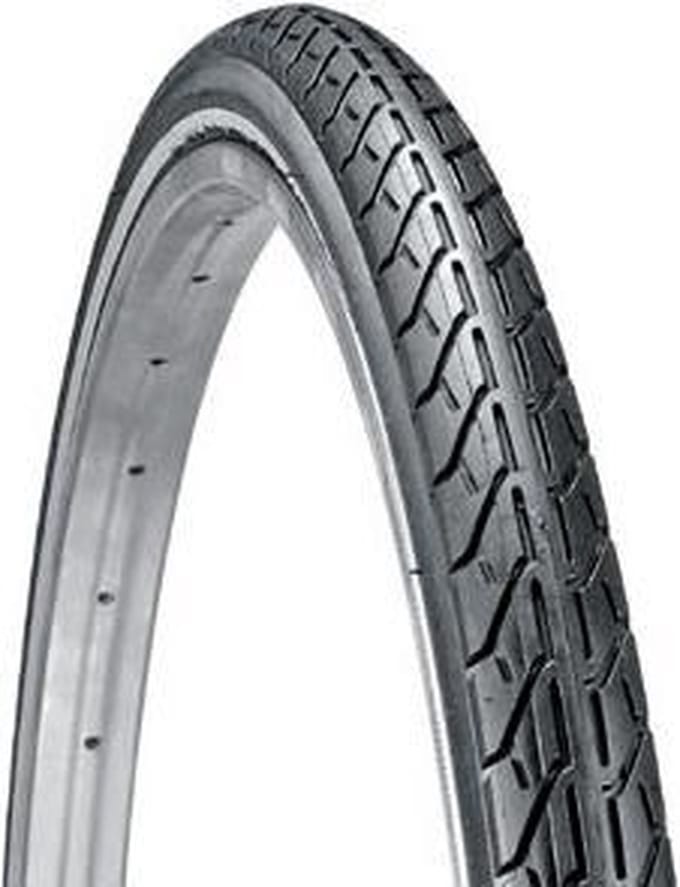 CST buitenband 28x1 1/8 Breaker reflectie (zwart)