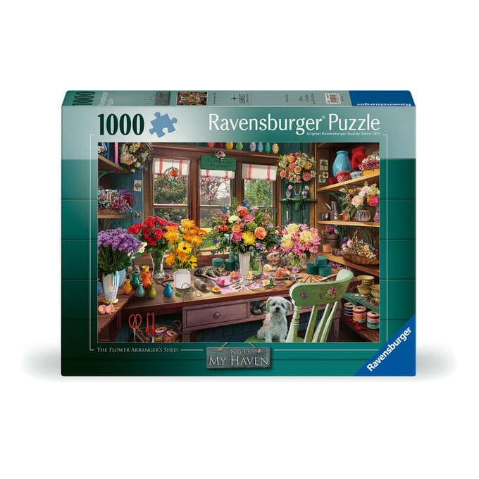 Ravensburger – My Haven No.13: Flower Arranger – Legpuzzel – 1000 Stukjes