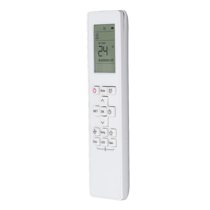 Airconditioner Afstandsbediening Duidelijke Knoppen Comfortabele Grip Schokbestendigheid voor Unical white