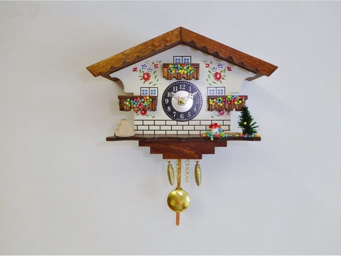 Engstler - 183 QP - Wandklok met slinger - Quartz
