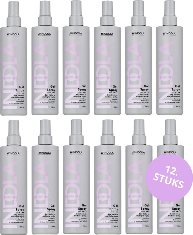 Indola - Finish Gel Spray - 12x300ml