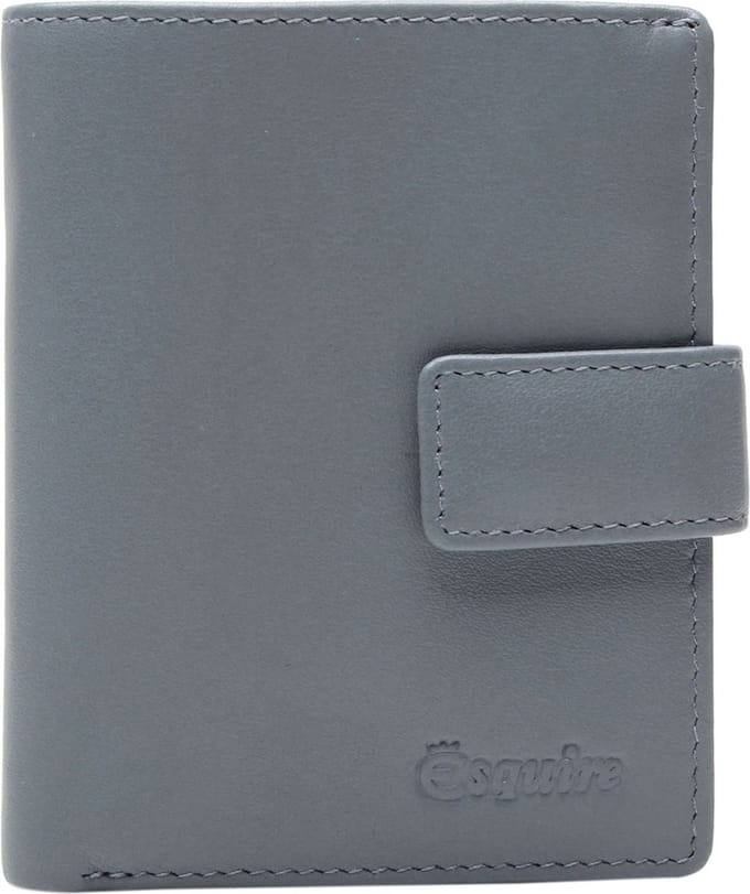 Esquire Leren Portemonnee Viktoria 62 Wallet Grey Grijs