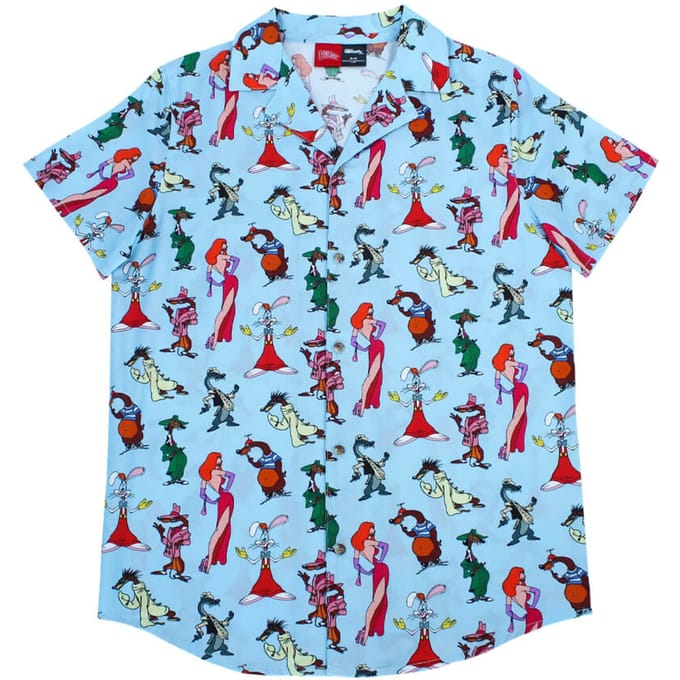 Cakeworthy Roger Rabbit Camp Shirt - M