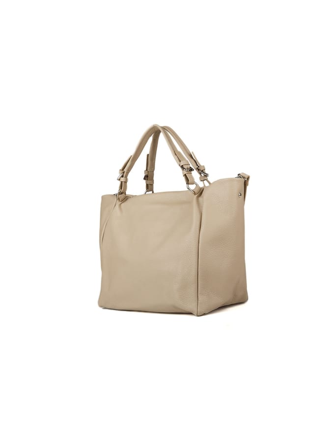Giulia Monti Schoudertas Grijs Beige