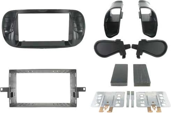 2-DIN paneel Fiat 500 2007-2015/ 500C 2009-2015