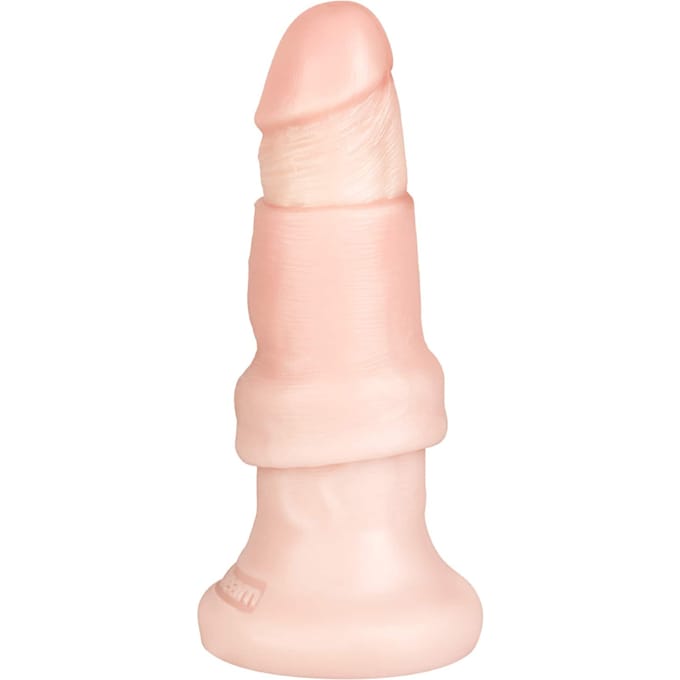 Pipedream King Kock Uncut Onbesneden Realistische Dildo met Zuignap - 15 cm- beige