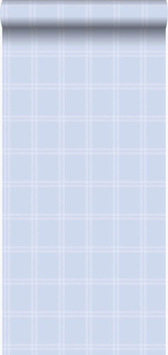 Origin Wallcoverings behang ruiten lichtblauw - 53 cm x 10.05 m - 346821