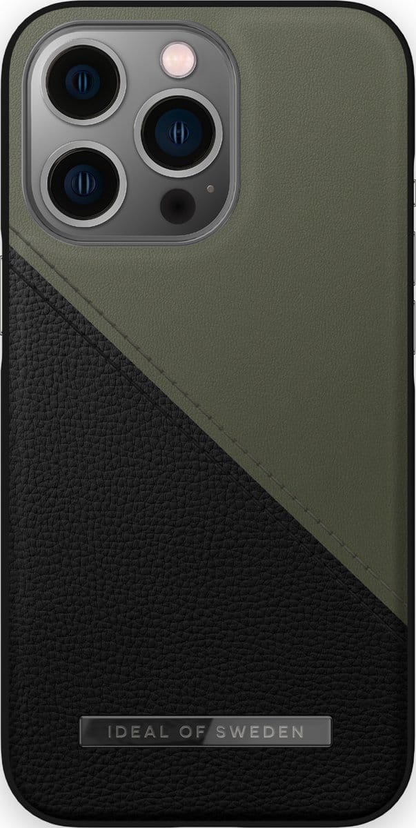 iDeal of Sweden Fashion Case iPhone 13 Pro Onyx Black Khaki