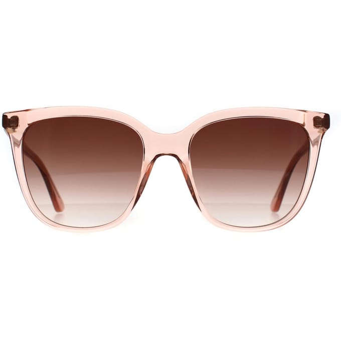 Calvin Klein Cat Eye Womens Transparant Rose Pink Peak Pink Gradient CK23506S