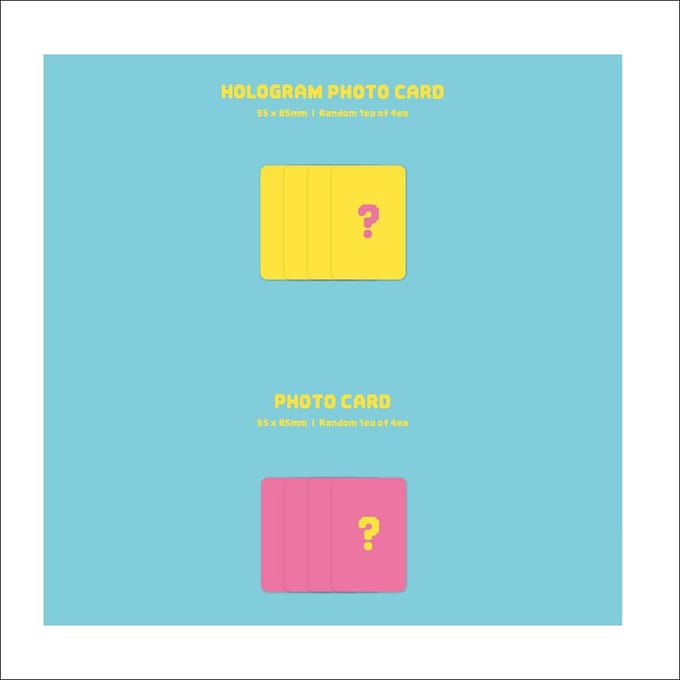 YERIN HET 2e minialbum [Klaar, klaar, LIEFDE] blue