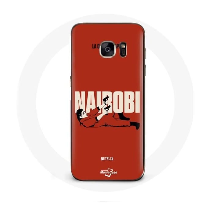 Coque - La casa de papel - Samsung Galaxy S7 - Rouge - Souple - Protection