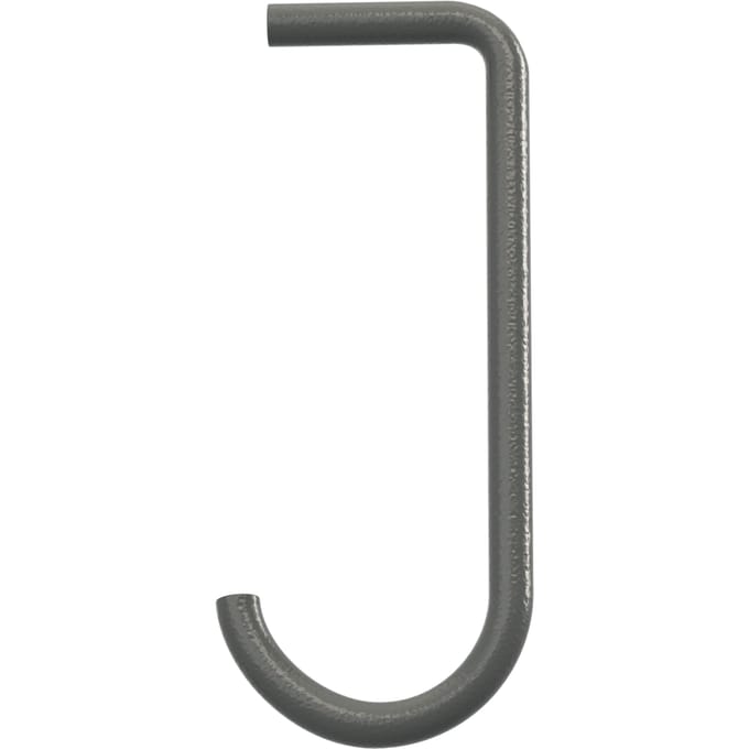 String Furniture J-Haken Metaal - set van 5 - dark grey