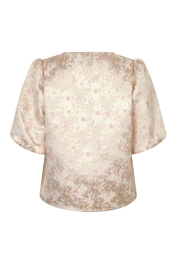 Lofty Manner T-shirt Top Nathalia Rc301 316 Multi Pink Dames Maat - XS